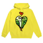 ナイス持木のらぶらぶウロコインコ Hoodie