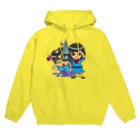 🤍一ノ瀬 彩 🐇⸒⸒ suzuri支店🤍の一ノ瀬彩＆のせスタッフ_ロゴ付/Pro【ぜにおじちゃん】 Hoodie