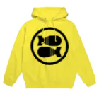 てょんぬショップの世紀末家紋「丸に核二発」 Hoodie