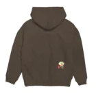 きいろビスケット オンラインストアのOTAKU QUEST ロゴ Hoodie:back