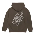 ユタカのてでべびちゃんショップのきょむべびちゃんC Hoodie:back