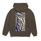 ますあかの妖狐の夜 Hoodie:back