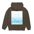 たなかあゆみのお店の2日目の朝 Hoodie:back