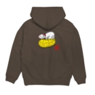 ももよりの福鼠 Hoodie:back