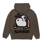 ざくろLatteのSUXIXOO Hoodie:back