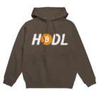 CryptoCurrencyCircleのHODLシリーズ(BTCロゴ) パーカー