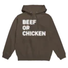 karatesystemのBeef or chiken パーカー