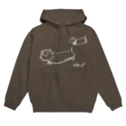 Chubby Ferretの白いぺれっと Hoodie