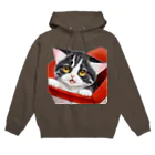 こひさま ショップ - 陽だまりの笑顔のねこのちぇっかー Hoodie