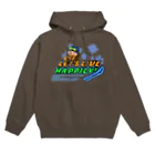 kazu_gの楽しく生きよう！（スノーボード）（ブルー） Hoodie