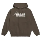 MAD AIR OFFICIALのWhite Logo A Hoodie