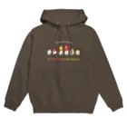 DOTEKKOのタマゴタケとキタマゴタケ(濃色用) Hoodie