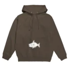 不思議な動物達のパーカーにフィッシュ君が！！！ Hoodie