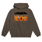 ジルトチッチのデザインボックスのモンキー・オータム・グッズ Hoodie