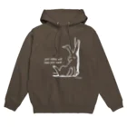 YuSunsetのりらっくすうさぎ（白） Hoodie