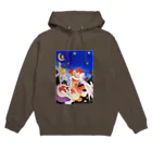 さくらんぼねこの星降る夜に Hoodie