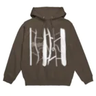 RIRI_designのあみだくじ（白 ホワイト） Hoodie