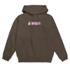 ルンタの裏RUN！うさぎねこピンク Hoodie