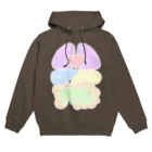 エナメルストア SUZURI店のパステルわた Hoodie