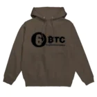 10BTCの6BTC(Black-Logo) Hoodie