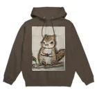 おうちゃんショップのモモンガくん Hoodie