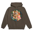 空色の猫-Solairononekoの野うさぎの森 Hoodie