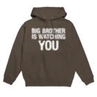 くらげの1984年 BIG BROTHER（白文字） Hoodie