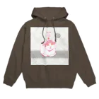 COMONOの天然ガール・ピルク　香箱 Hoodie