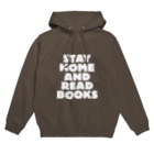 SAIWAI DESIGN STOREのSTAY HOME AND READ BOOKS（WHITE） Hoodie