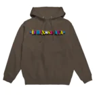 🤍一ノ瀬 彩 🐇⸒⸒ suzuri支店🤍の一ノ瀬彩:LOGO_ｶﾗﾌﾙ【英語】 Hoodie