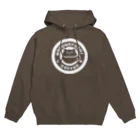 もふもふしいおみせSUZURI店のもふもふしいコーヒー（白） Hoodie