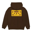 ぎんぺーのしっぽのキノボリカンガルーのカステラ屋さん Hoodie:back