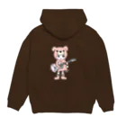 Suzuki Satomi のベアミちゃん Hoodie:back