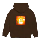 どるちぇ＊うさぎの《ハロウィン07》＊かめくんおばけ＊ Hoodie:back