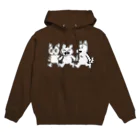 親戚一同ショップのマジオチくんとお友達(白) Hoodie