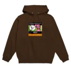 OntotsuYamaのPatti パーカー　グリーン、ブラウン Hoodie