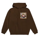 酔丸の酔いどれ猫　酔雷 Hoodie