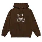 WshopTYの後ろの色に塗られるねこさん Hoodie