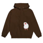 PiZakkuの文鳥雪だるま Hoodie