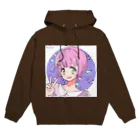 ラベンダーＬＯＶＥのののちゃん Hoodie