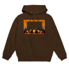 ジルトチッチのデザインボックスのモンキー・オータム・グッズ Hoodie