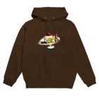 気ままに創作　よろず堂のプリン・ア・ラ・モード　ポップ Hoodie