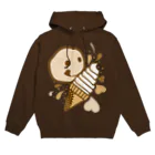 AURA_HYSTERICAのSoft_Serve_Ice_Cream Hoodie