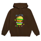 時二雨のハンバーガーにハサマレタイ！ Hoodie