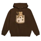 AURA_HYSTERICAのBear_in_the_Pocket Hoodie