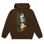 ムクのアカハラウロコインコ Hoodie