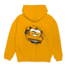 pandaticsのとびだすくるま！500！ Hoodie:back