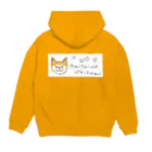 アウトドア大好き秋田犬の◇秋田犬だいすき◇ Hoodie:back