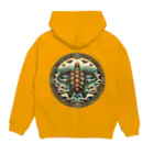 tora2216のOcean Dreams Logo Hoodie:back