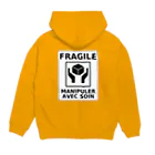 Miyanomae ManufacturingのFRAGILE Hoodie:back